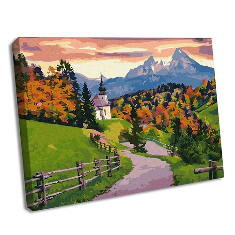 Paint By Numbers Kit Autumn Silence