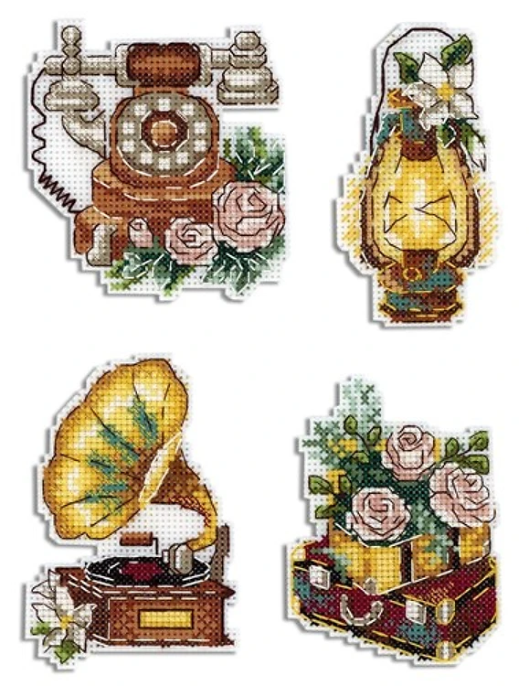 Magnet Plastic Canvas Cross Stitch Kit