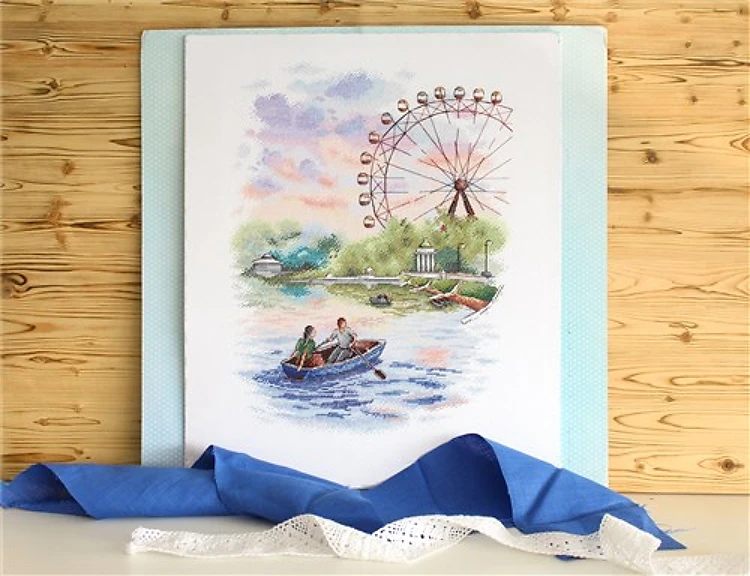 In The Park Cross Stitch Kit