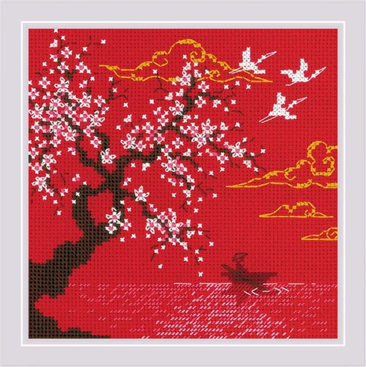 Under Heaven Lake Cross Stitch Kit