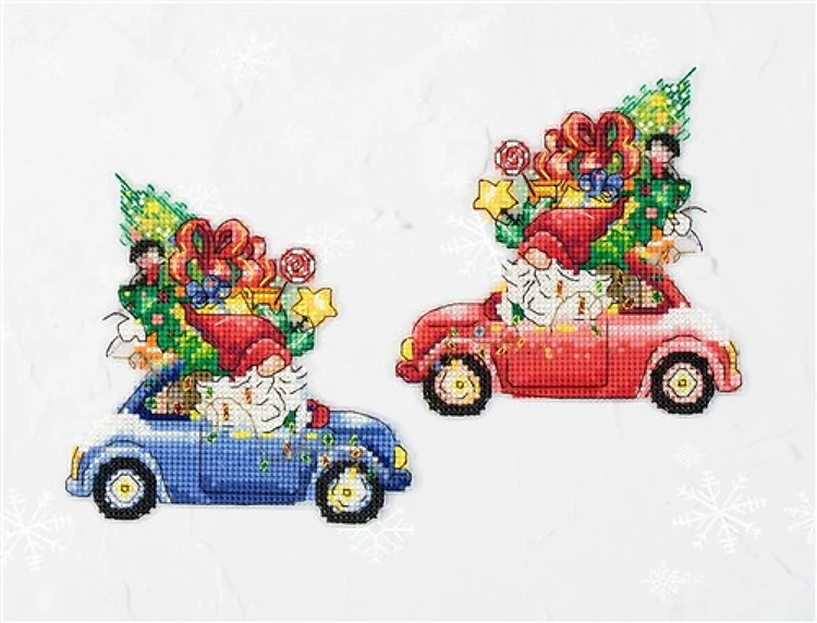 The Gift Car Cross Stitch Kit