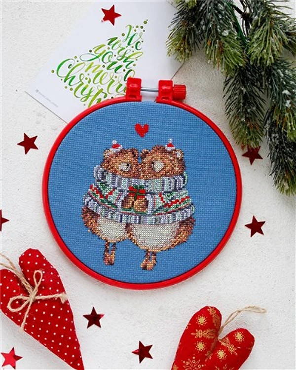 Give Me A Hug Cross Stitch Kit