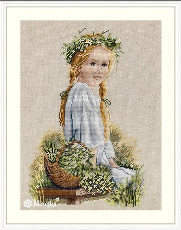 Daisies Cross-Stitch Kit