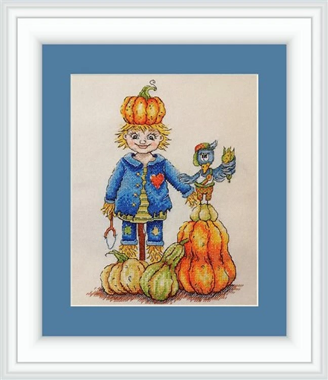 Guards Of Pumpkin Cross Stitch Kit