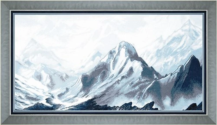 Mountains Cross Stitch Kit