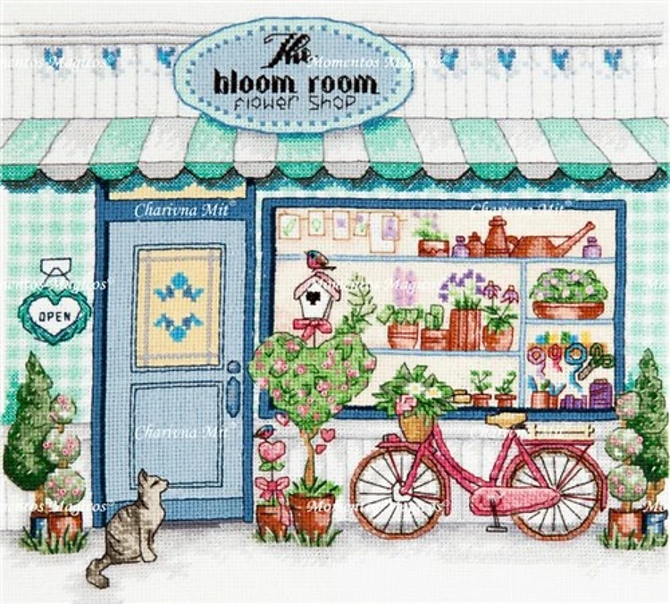 Flower Heaven Cross Stitch Kit