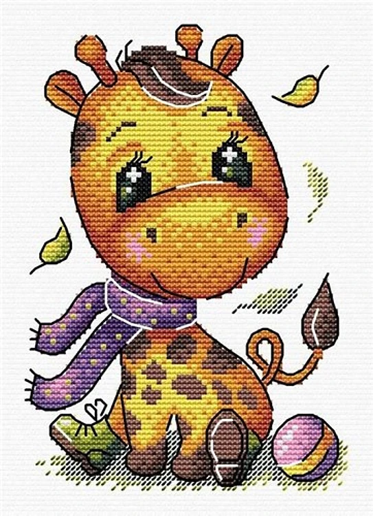 Giraffe Cross Stitch Kit
