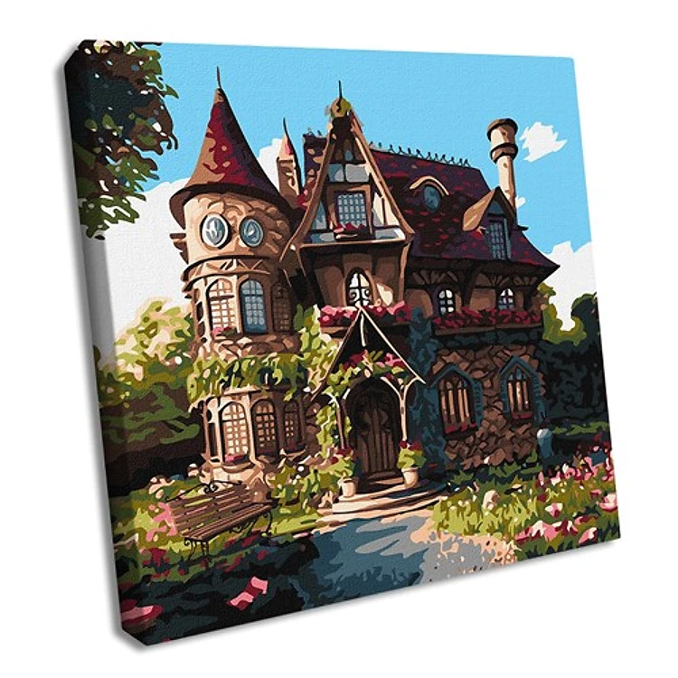 Paint By Numbers Kit The Cozy Palace
