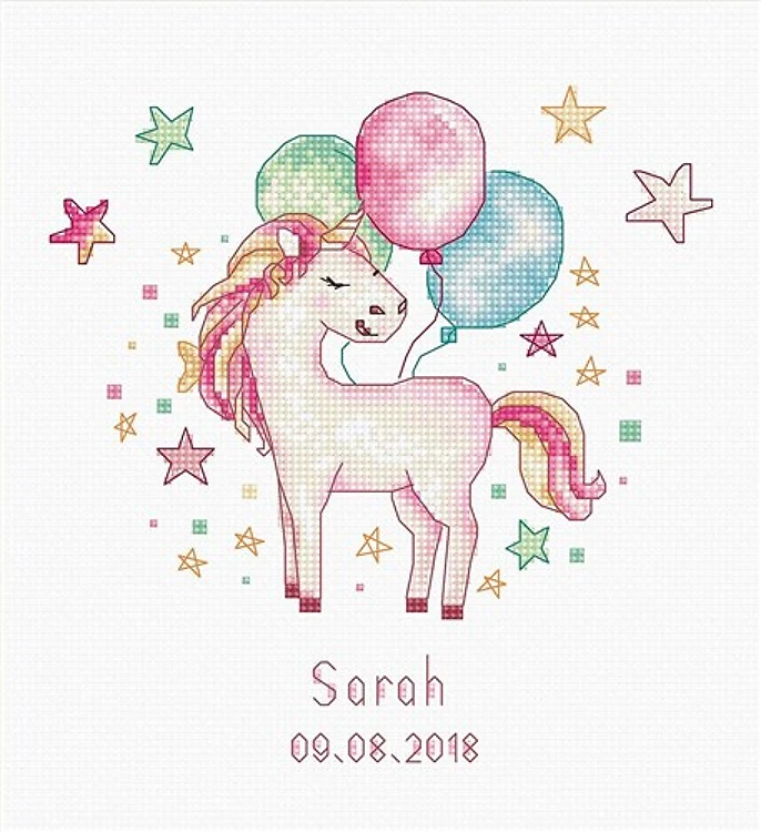 Unicorn Cross Stitch Kit