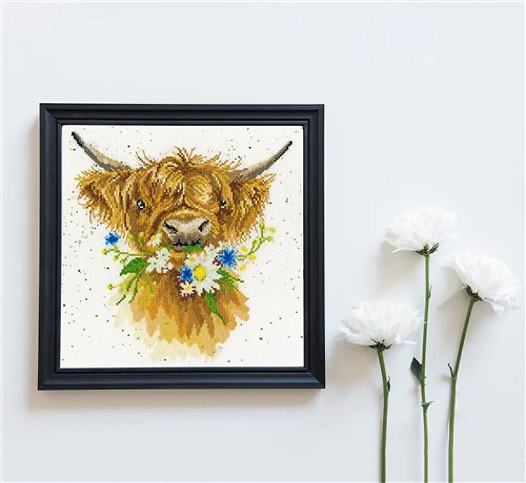 Daisy Coo Cross Stitch Kit