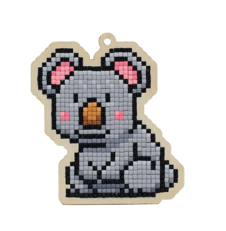 Koala Diamond Painting On Plywood Kit