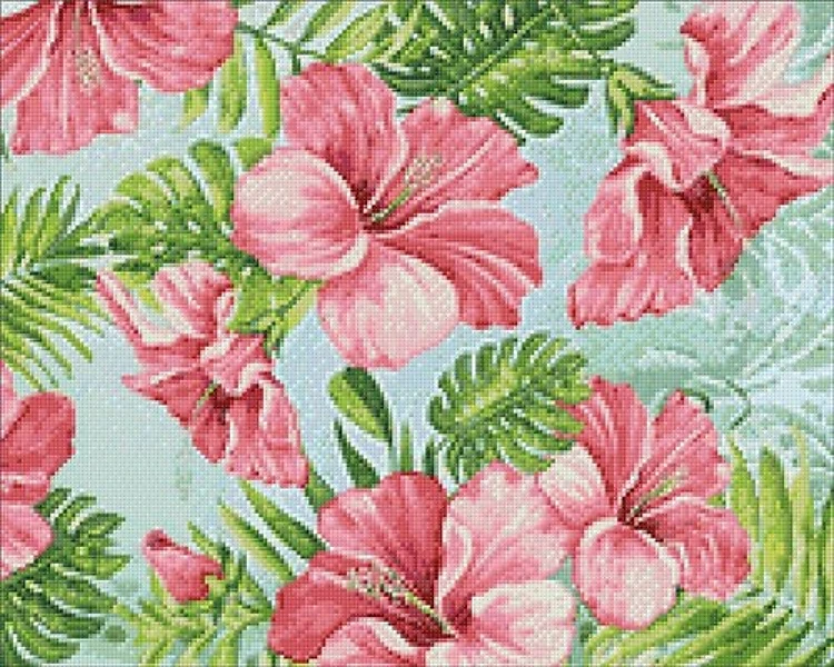 Hibicus Paradise Diamond Painting Kit