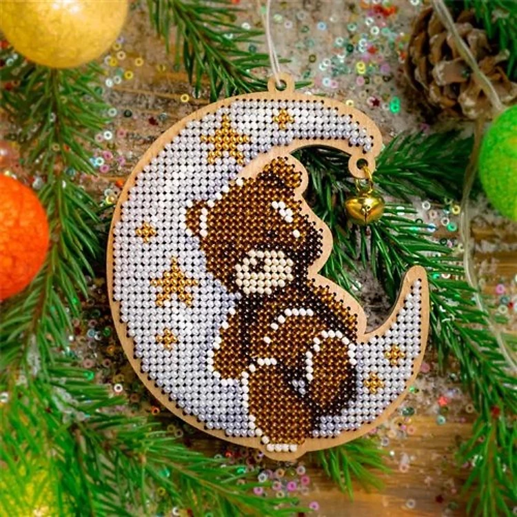 Bead Embroidery On Wood
