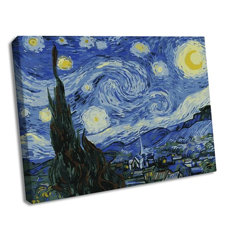 Paint By Numbers Kit Starry Night