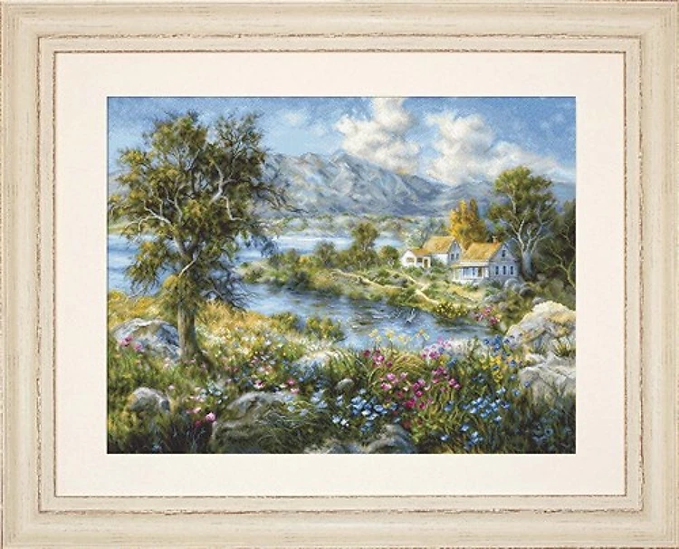 Enchanted Cottage Cross-Stitch Kit
