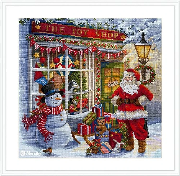The Toy Shop Cross Stitch Kit