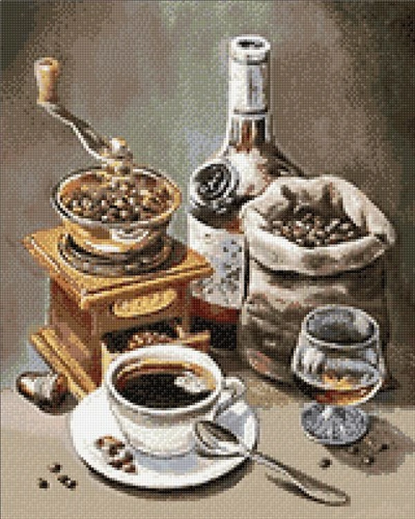 Coffee Time Diamond Painting Kit
