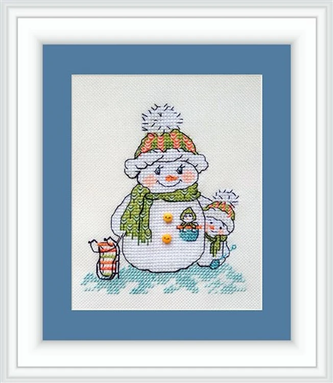 Winter Walk Cross Stitch Kit