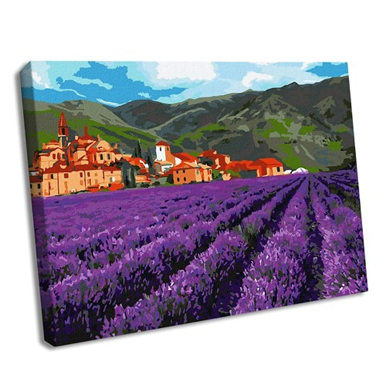 Paint By Numbers Kit Mountain Lavender