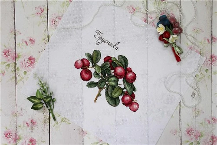 Berries Cross Stitch Kit