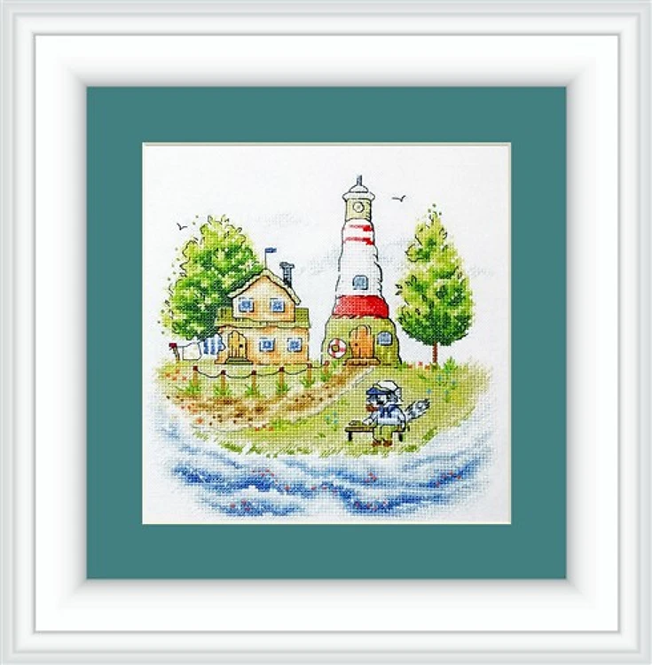 Lighthouse Keeper Cross Stitch Kit