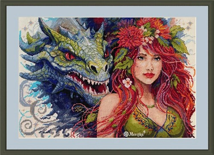 Pure Flame Cross-Stitch Kit