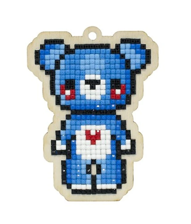 Bear Fred Diamond Painting On Plywood Kit