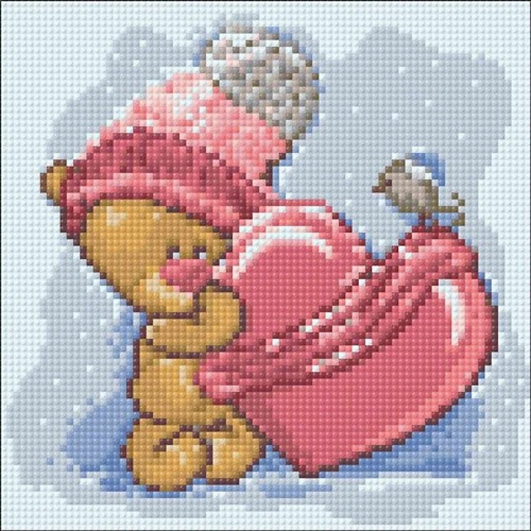 Teddy Bear Diamond Painting Kit