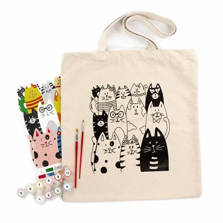 Rosa Talent Cats Coloring Ecobag
