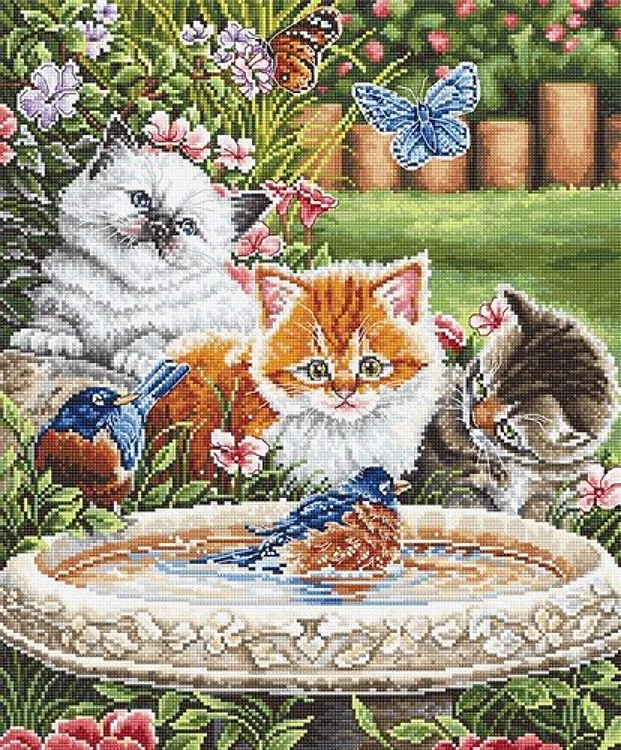 Splashing Up Some Fun Cross Stitch Kit