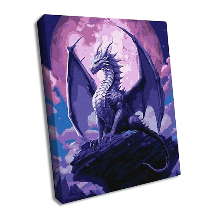 Paint By Numbers Kit The Majestic Dragon