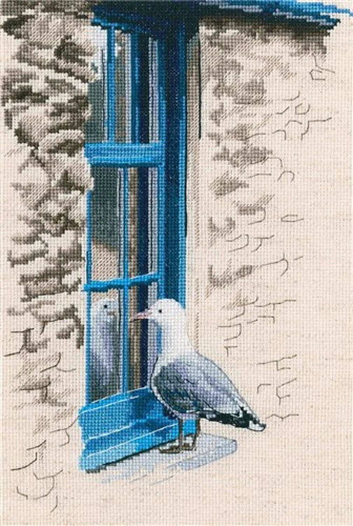 With The Flavour Of Salt Wind And Sun Cross Stitch Kit