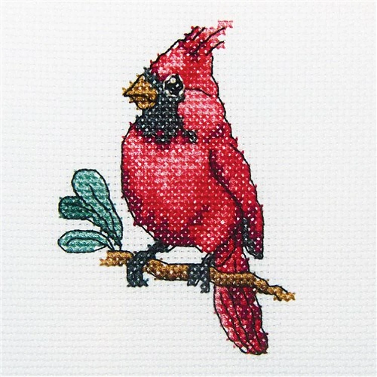 Cardinal Cross Stitch Kit