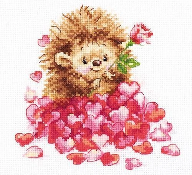 In Love Cross Stitch Kit