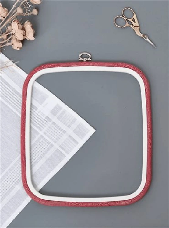Square Flexi Hoop Nurge - Red