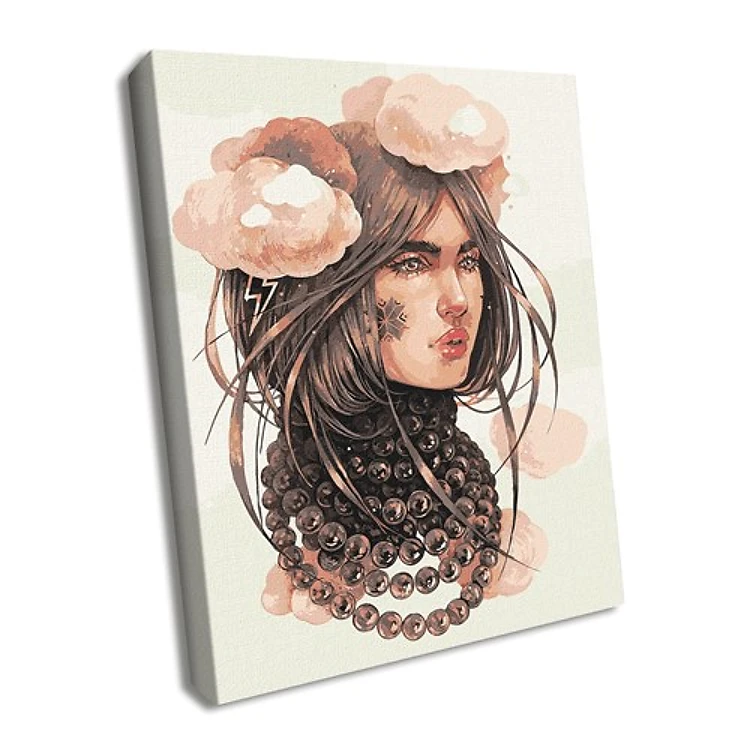 Paint By Numbers Kit Cloudy Thoughts