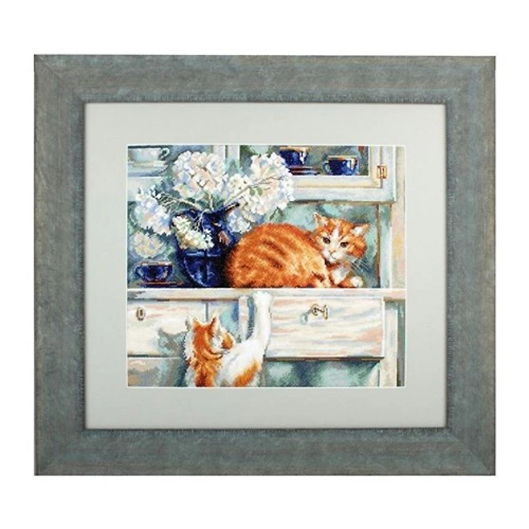 Red Troublemakers Cross Stitch Kit