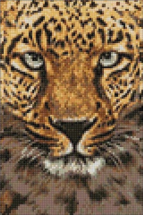 Cheetah Diamond Painting Kit