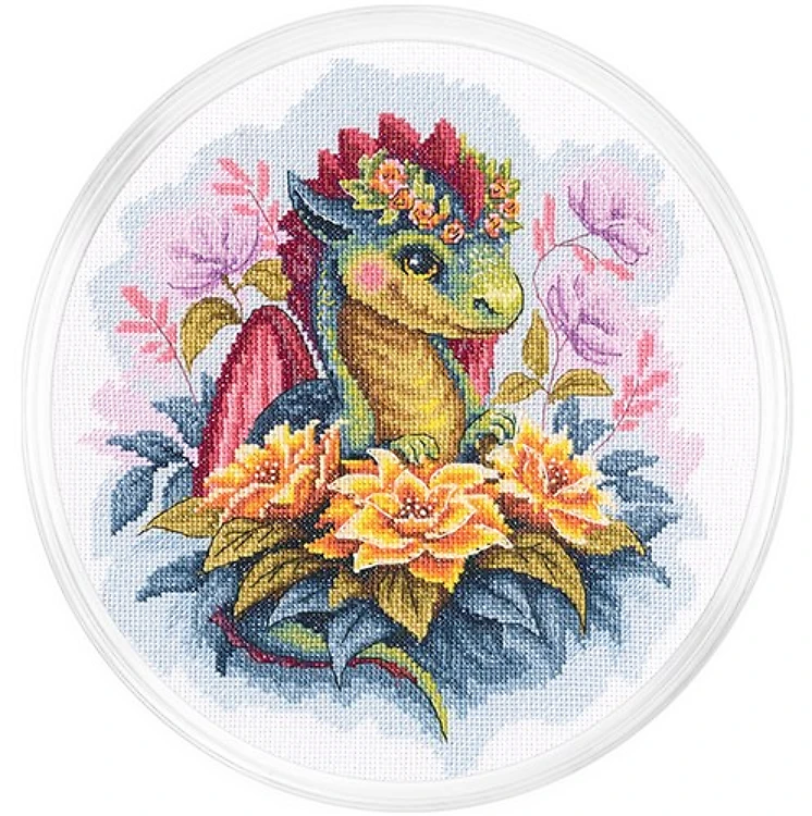 Guardian Of The Golden Flowers Cross Stitch Kit