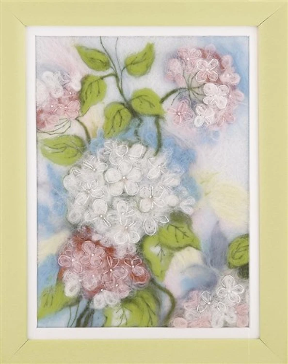 Felting Kit - Elegant Blooming