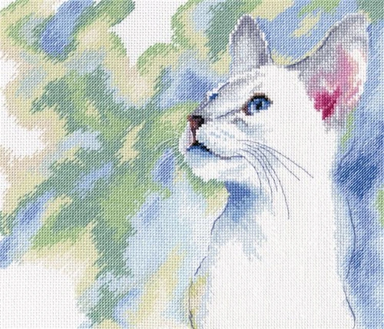 Feline Grace Cross Stitch Kit