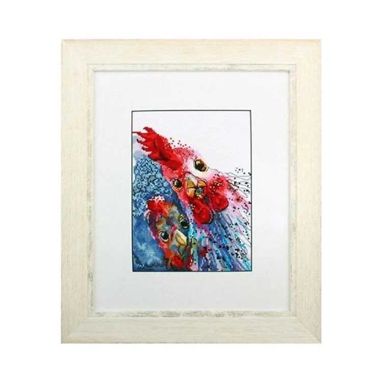 Roasted Chicken With Potatoes?! Cross Stitch Kit
