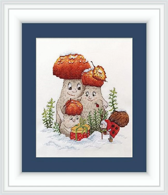 Celebration In The Forest Cross Stitch Kit