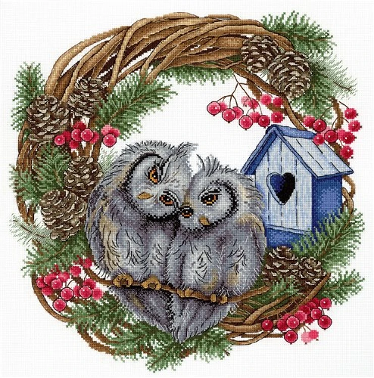 Owl Devotion Cross Stitch Kit