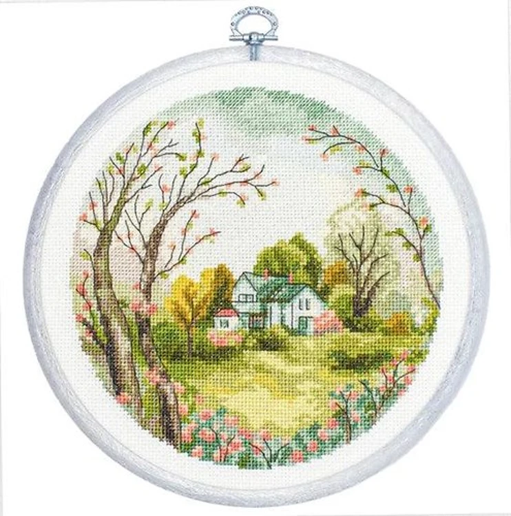 The Spring Counted Cross-Stitch Kit