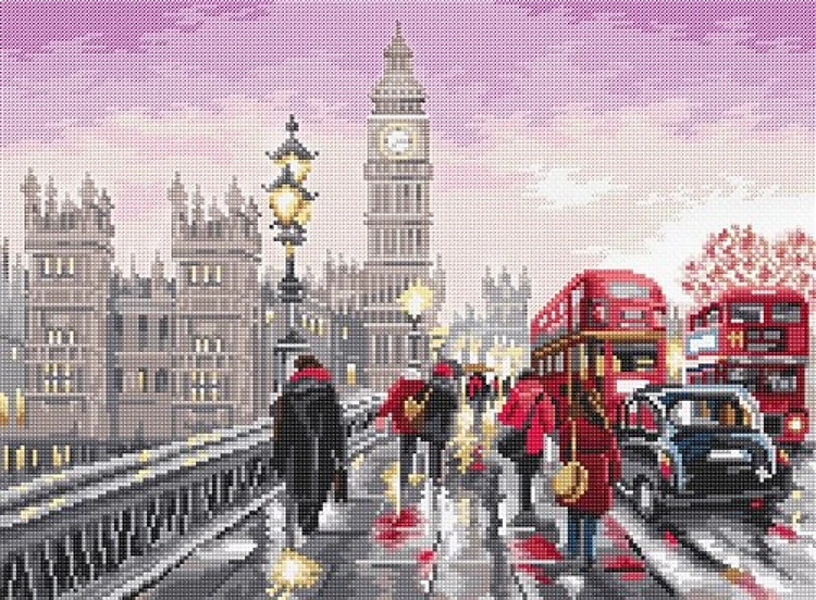 Westminster Bridge Cross Stitch Kit