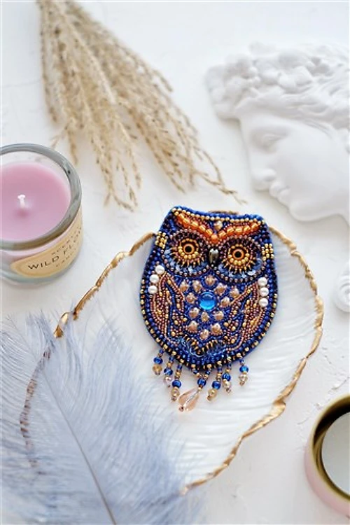 Owl Beading Decoration