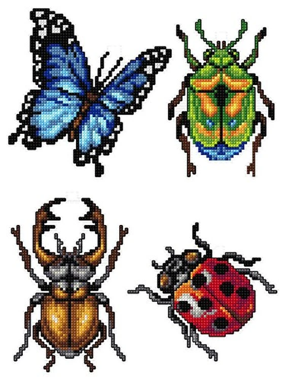 Bugs Cross Stitch Kit