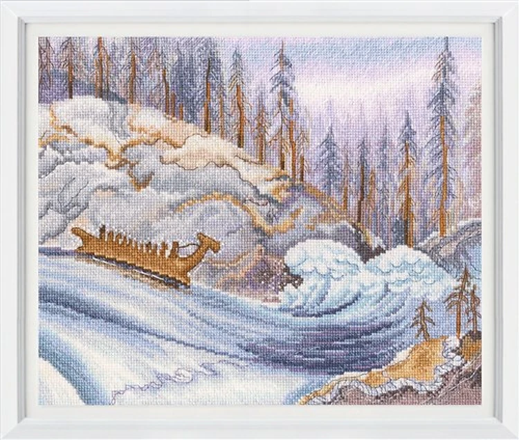 River Of Time Cross Stitch Kit