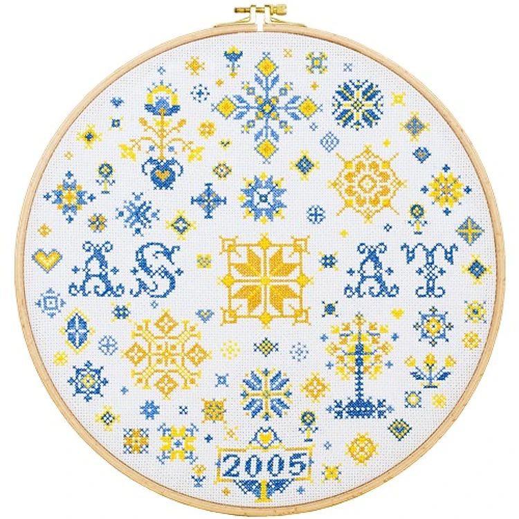 Family Sampler Cross Stitch Kit